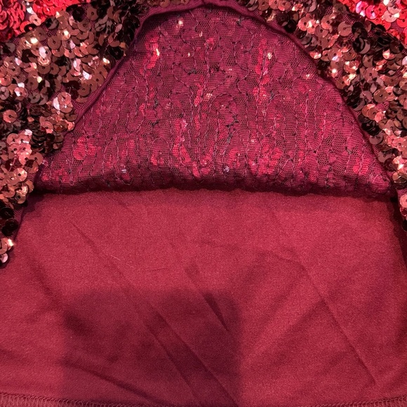 NWT Maner Sequin Ombre Mini Skirt Size Small - Picture 3 of 4